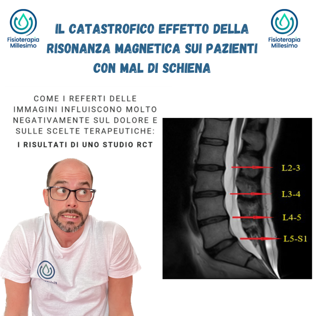 Risonanza magnetica Lombare mal di schiena